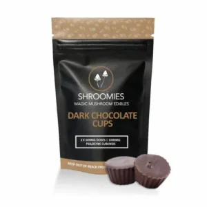 Shroomies Dark Chocolate Cups 1000mg