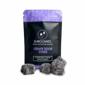 Shroomies Grape Sour Stars 3000mg