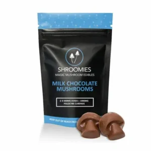 Shroomies Milk Chocolate Mushrooms 1000mg