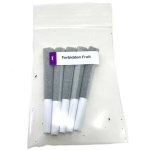 prerolls5packforbiddenfruit