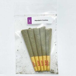 prerolls5packmandarinecookies