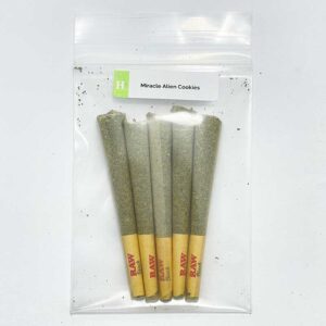 prerolls5packmiraclealiencookies