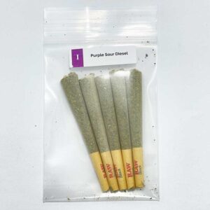 prerolls5packpurplesourdiesel