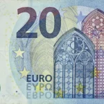 Counterfeit 20 Euro bills