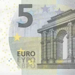 Counterfeit 5 Euro bills